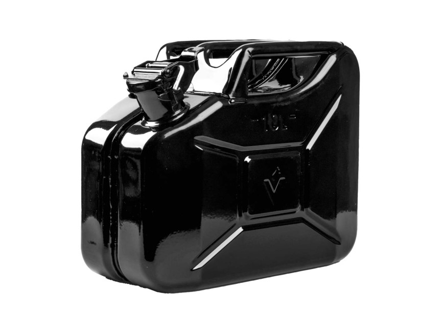 METALEN JERRICAN 10L ZWART