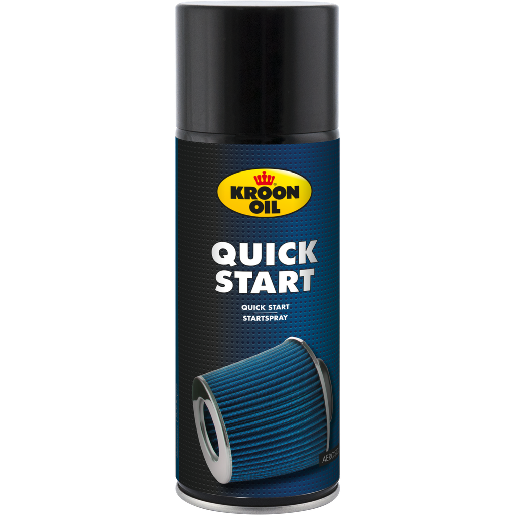 Kroon-Oil Quick Start | Startspray | Voor benzine- en dieselmotoren - 38519