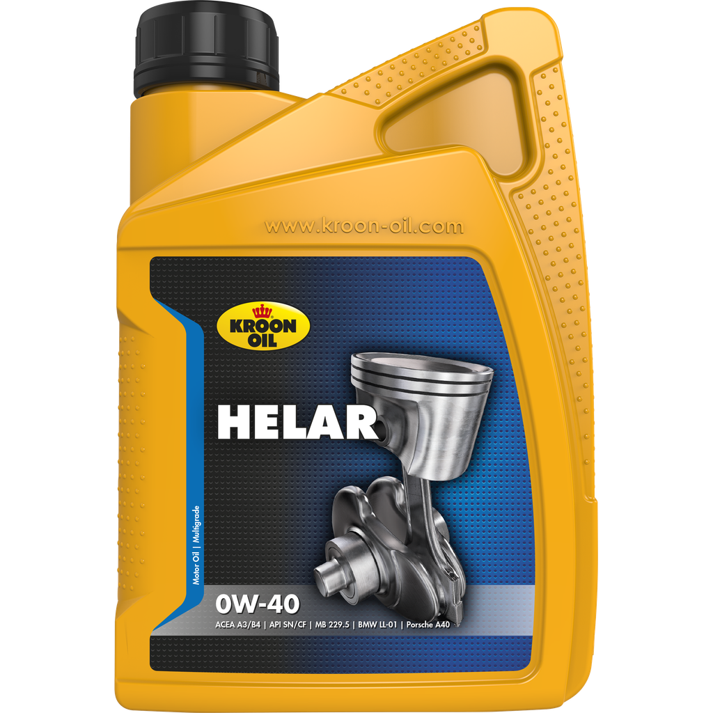 Kroon-Oil Helar 0W-40 | Synthetische Motorolie | Longlife - 37024