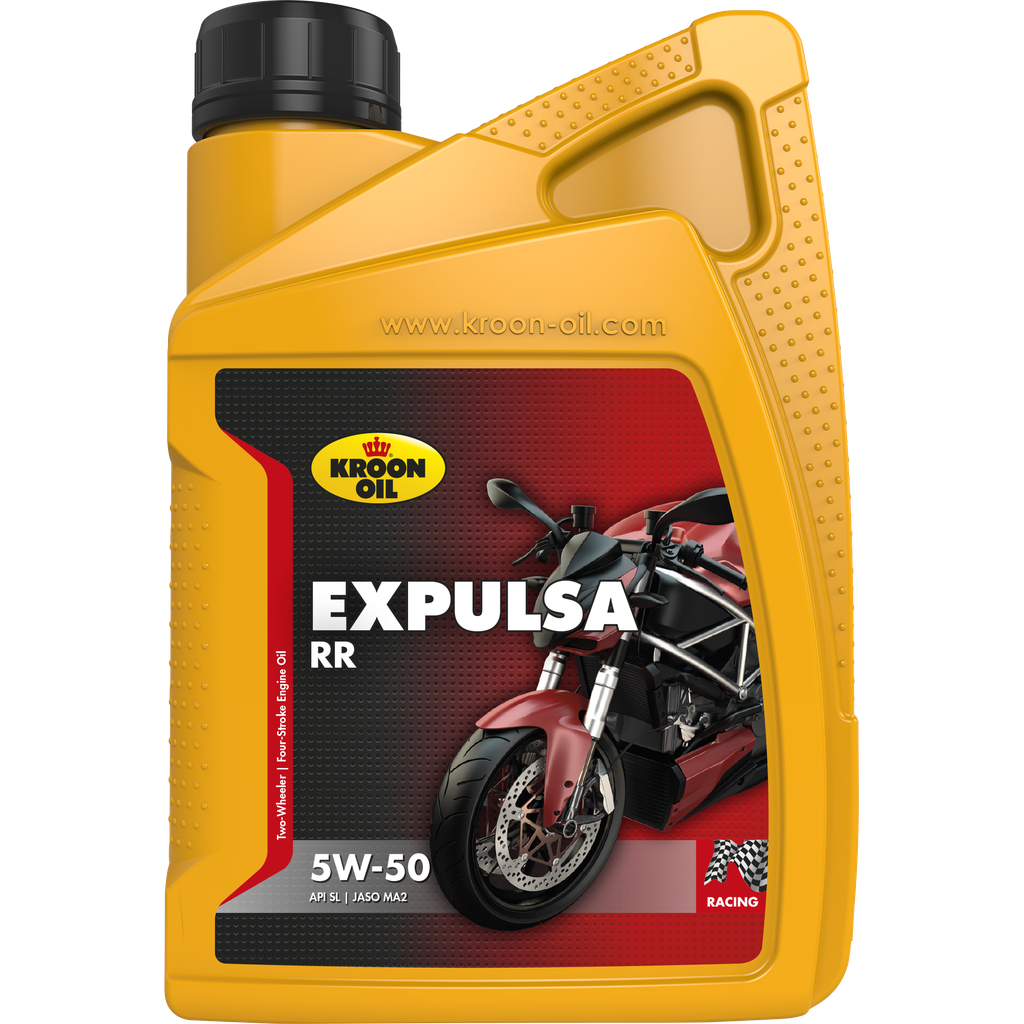 Kroon-Oil Expulsa RR 5W-50 | Motorolie 4-takt Motorfiets | Volledig Synthetisch - 37562