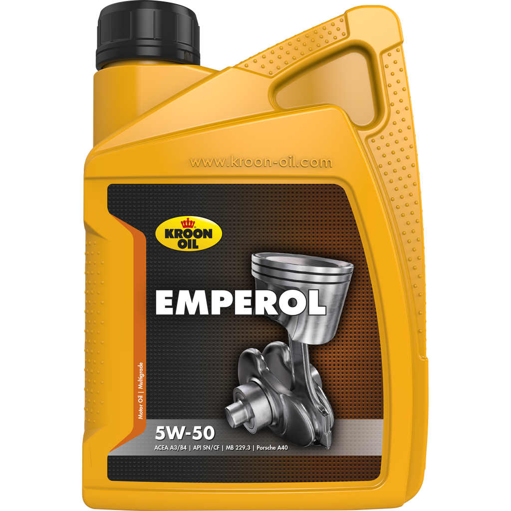 Kroon-Oil Emperol 5W-50 | Synthetische Motorolie | Brandstofbesparend - 37030