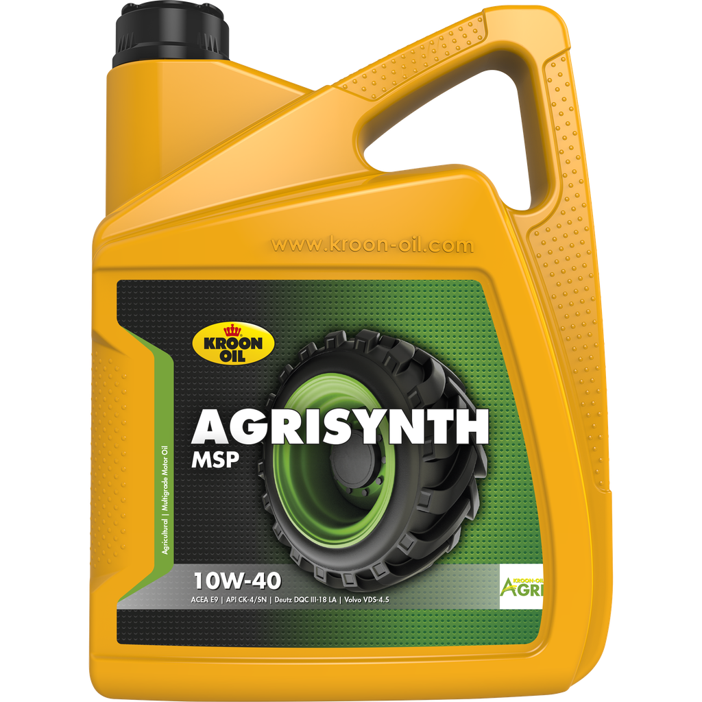 Kroon-Oil Agrisynth MSP 10W-40 | Synthetische Motorolie | Mid SAPS - 38259