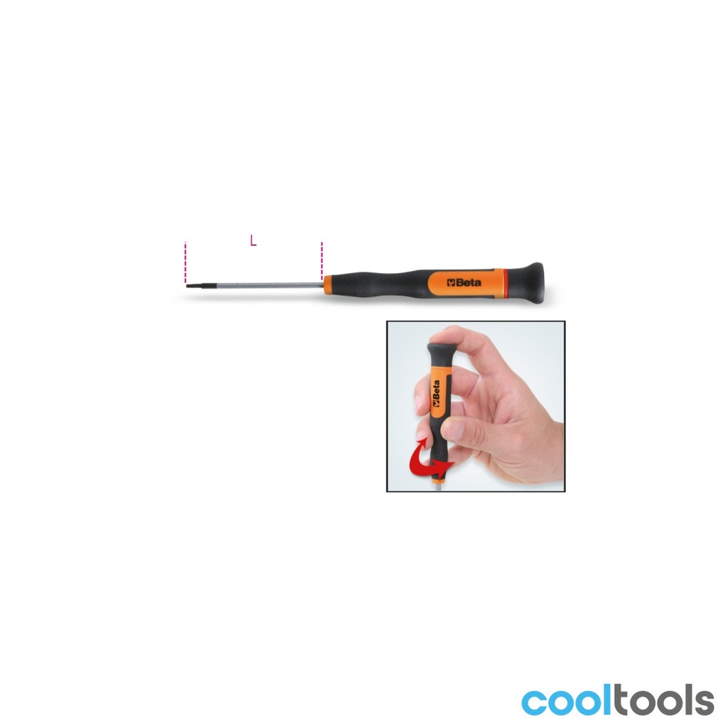 Beta 1257TX Micro-schroevendraaiers voor Torx® schroeven | L 60-60 mm