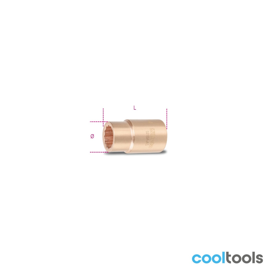 Beta 921BA-AS Vonkvrije twaalfkant dopsleutels | [moer] 7/16/7/8 "