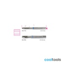 Beta 428FP Machinetappen voor doorlopende gaten HSS