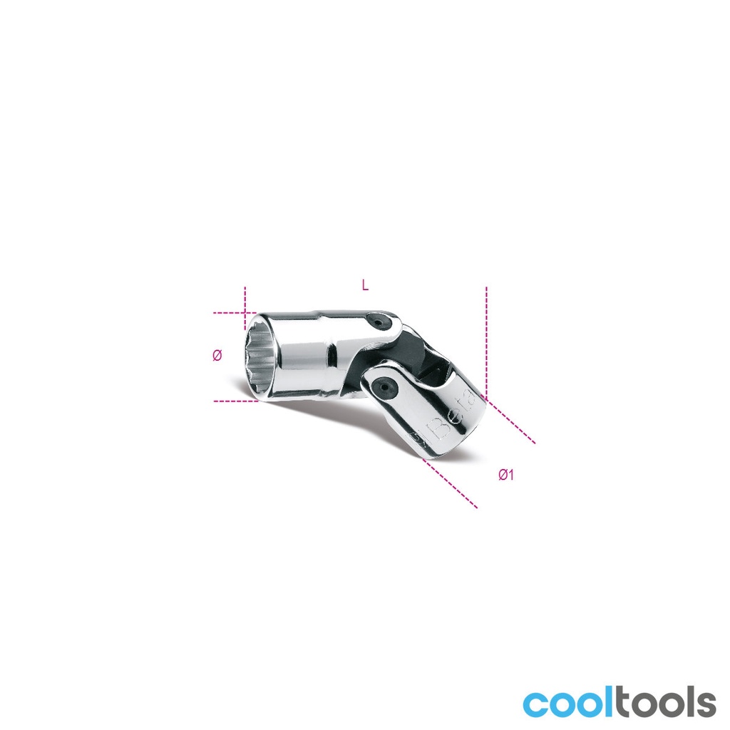 Beta 910B/SN Twaalfkant dop met cardangewricht | [moer] 11-19 mm
