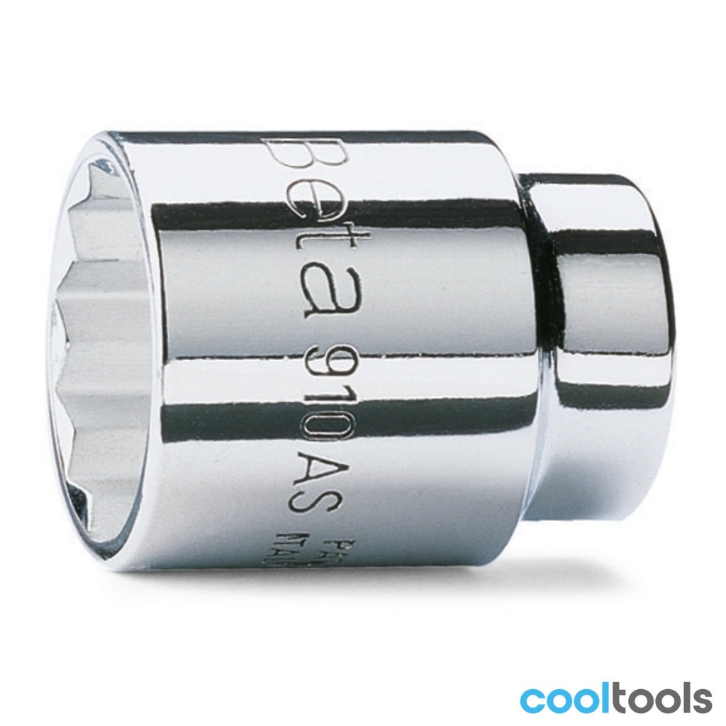 Beta 910AS Dop twaalfkant | [moer] 1/2/1/4 "