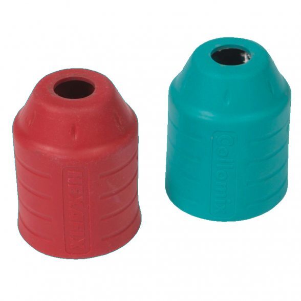 Collomix Set Beschermhulzen rood / turquoise voor Xo-duo