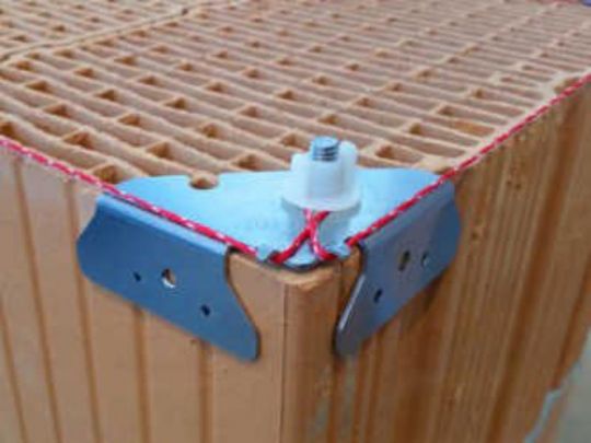 Collomix 1 paar, voor het spannen van een metselkoord