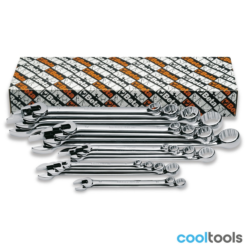 Beta 42LMP/S | 18-delige set ringsteeksleutels lange ui - 000420552