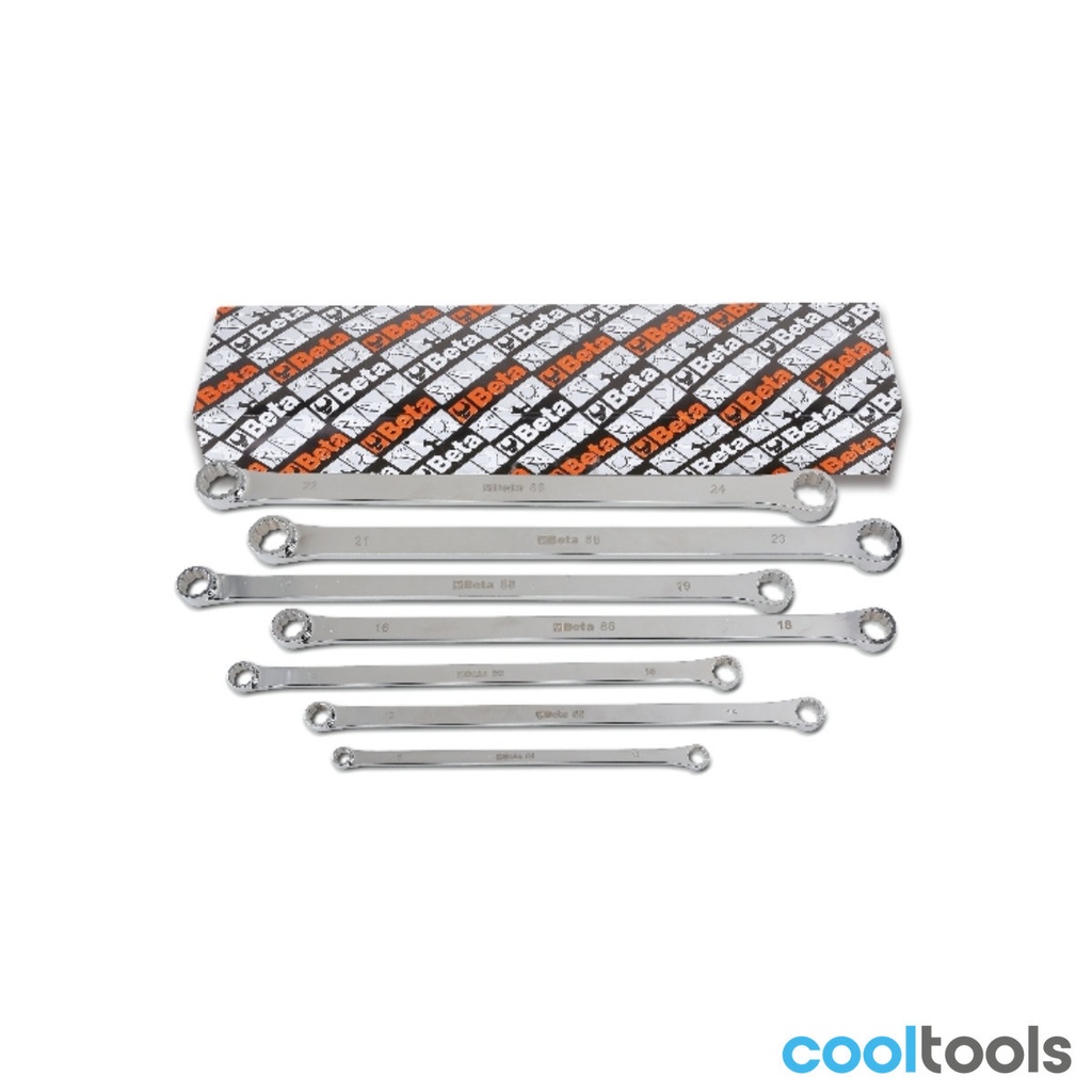 Beta 88/S7 | 7-delig set platte ringsleutels - 000880107