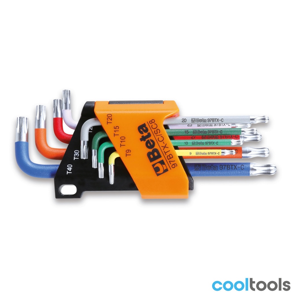 Beta 97BTX-C/SC8 | 8-delig set haakse stiftsleutels voor To - 000971658