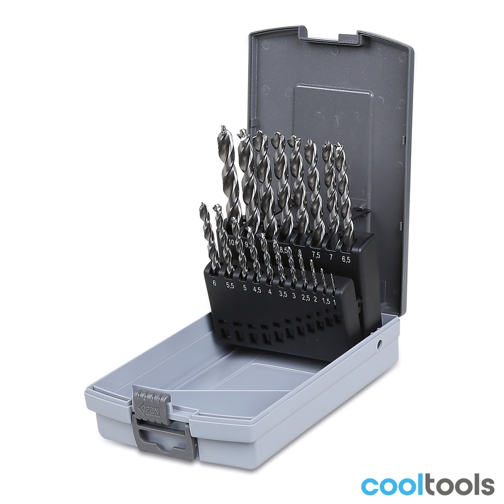 Beta 416P/SP19 | Set van 19 spiraalboren met cilindrische - 004160469