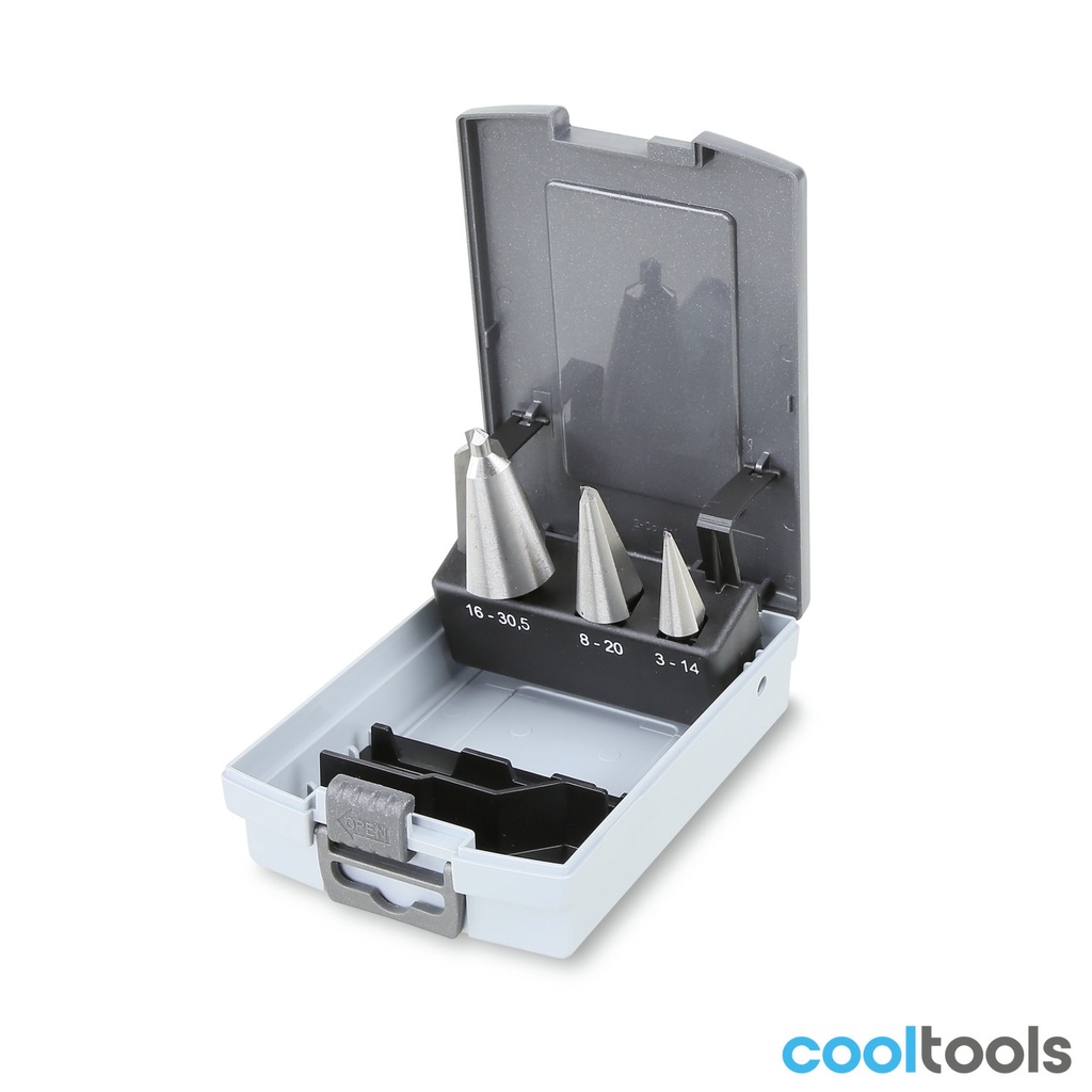 Beta 424/SP | Set conische frezen HSS(art. 424) in kis - 004240019