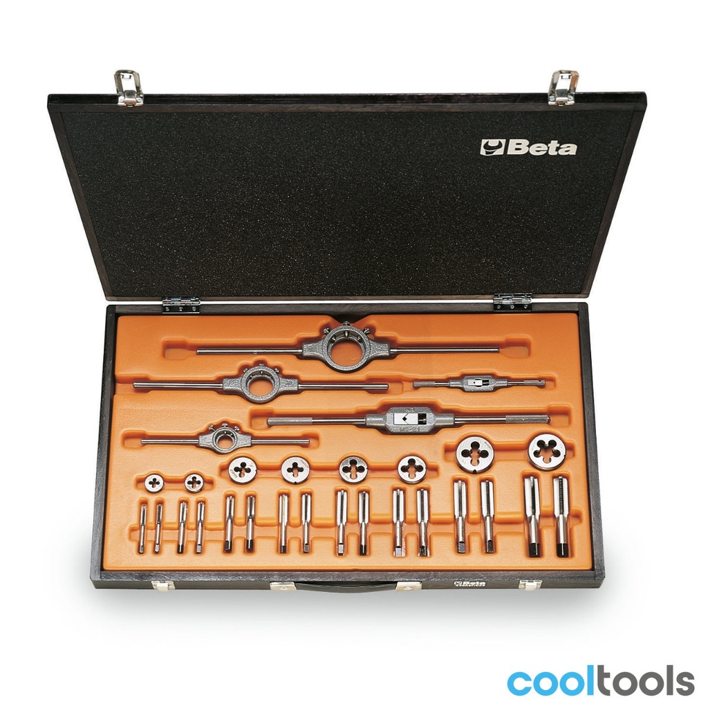 Beta 446ASF/C29 | Assortiment van verchroomd stalen tappen - 004460070