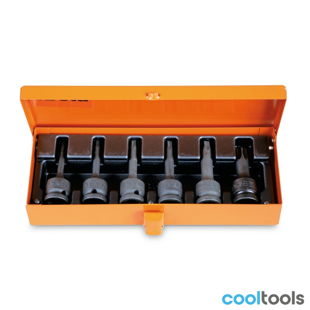 Beta 720TX/C6 | 6-delig set slagdoppen voor Torx® schroe - 007200483