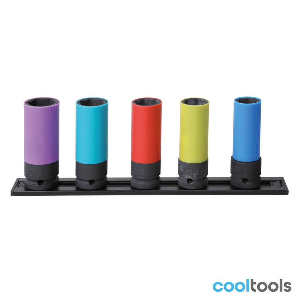 Beta 720LC/PM5 | 5-delig set krachtdoppen voor wielmoeren - 007200646