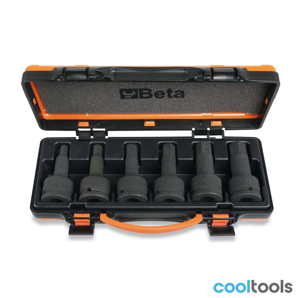 Beta 728ME/C6 | 6 slagdoppen voor inbusschroeven in meta - 007280906