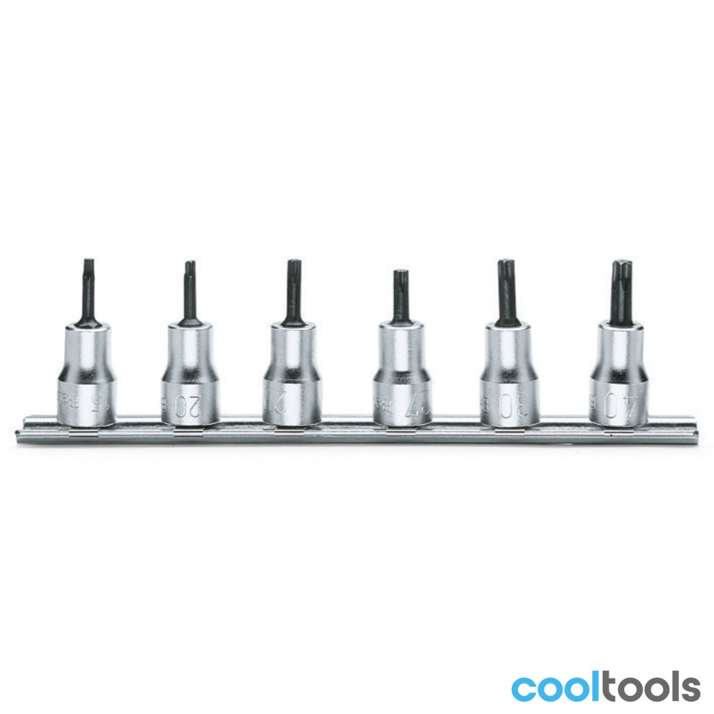 Beta 910TX/SB | 6-delige set schroevendraaierdoppen voor - 009100530