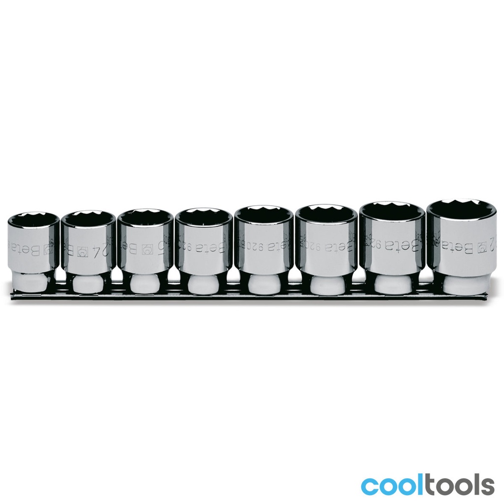 Beta 920B/SB8 | 8-delige set dopsleutels twaalfkant (art - 009200142