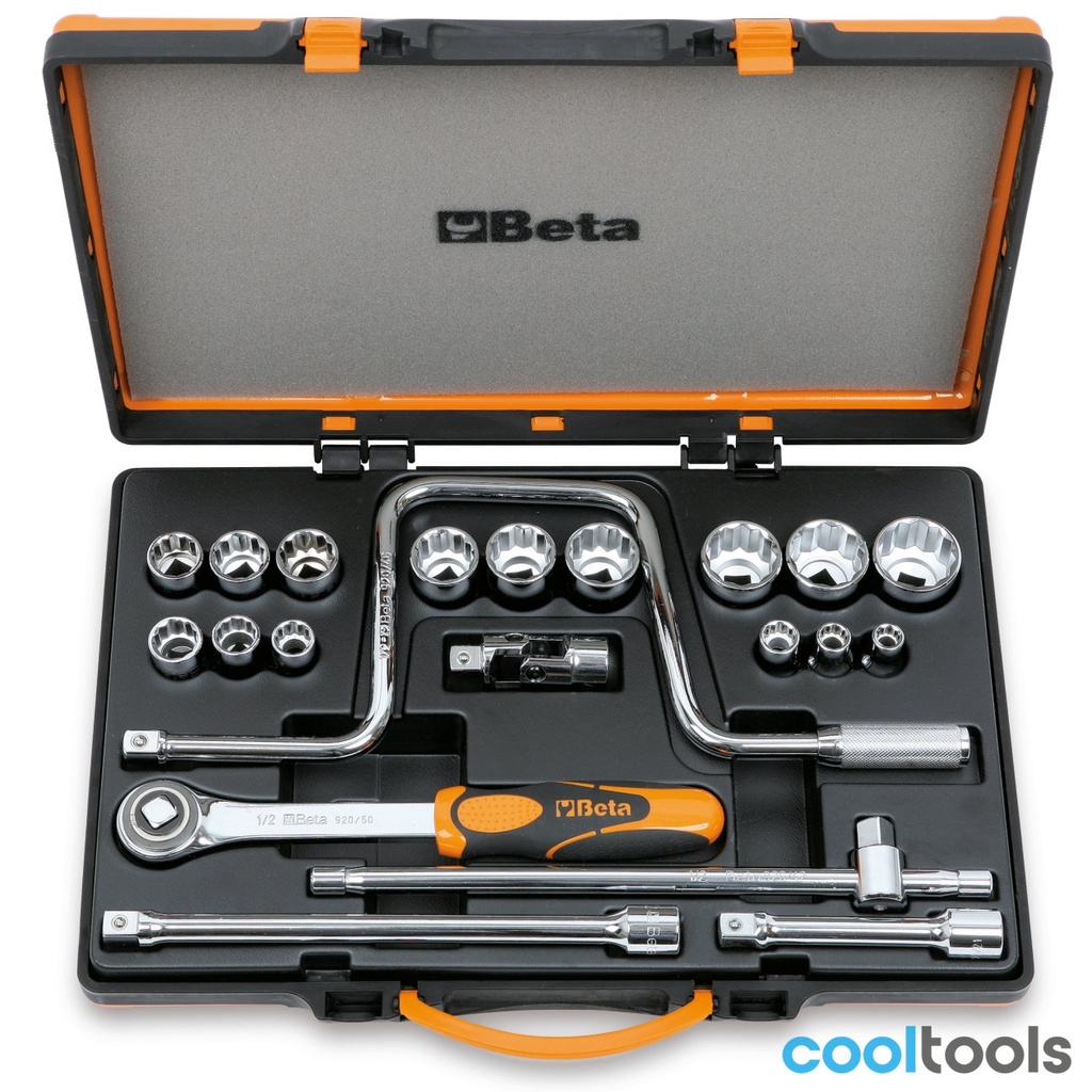 Beta 920AS/C15 | Doppendoos met 15 twaalfkant dopsleutels - 009200947