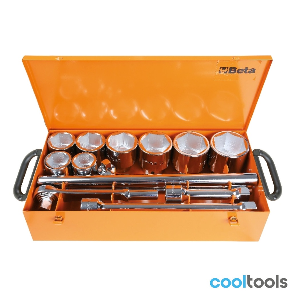 Beta 929/C8 | Doppendoos met 8 zeskant dopsleutels en  - 009290925