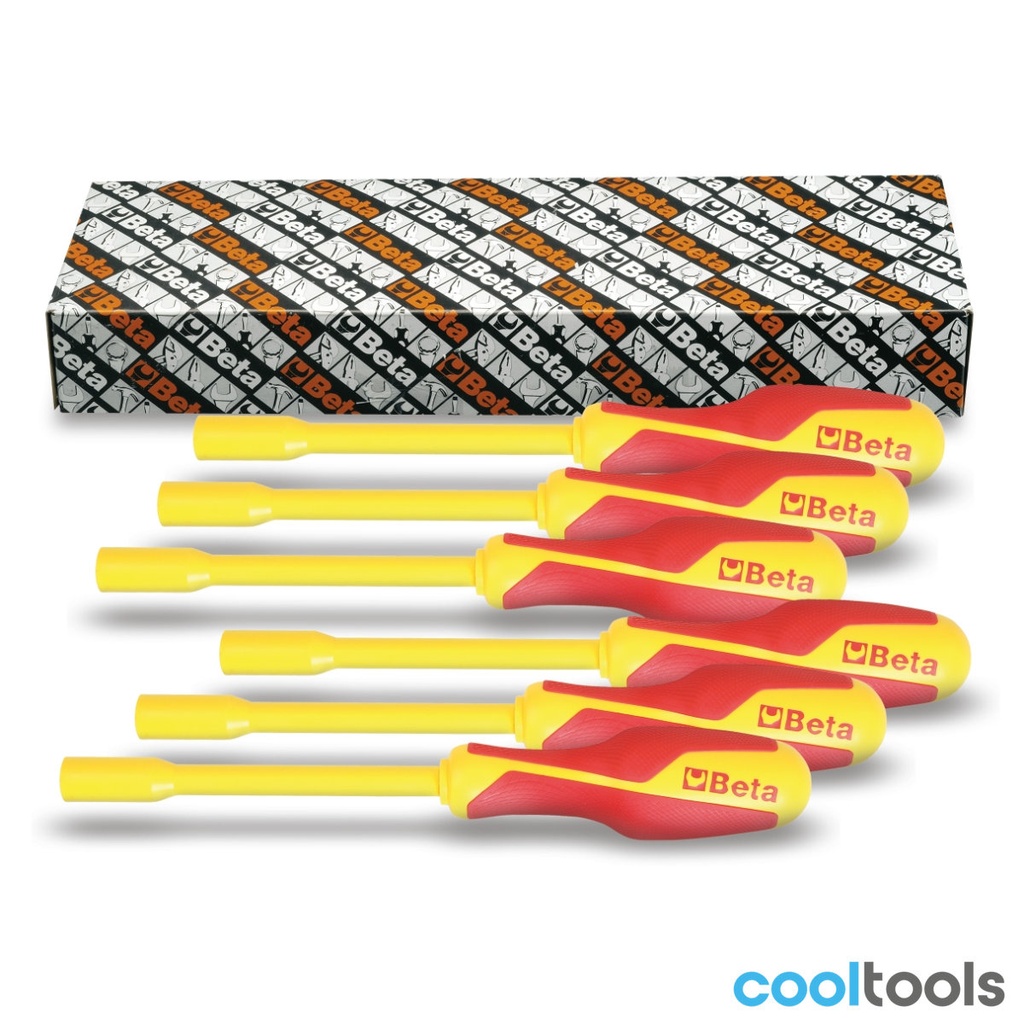 Beta 943MQ/S | 6-delige set dopschroevendraaier zeskant - 009430250