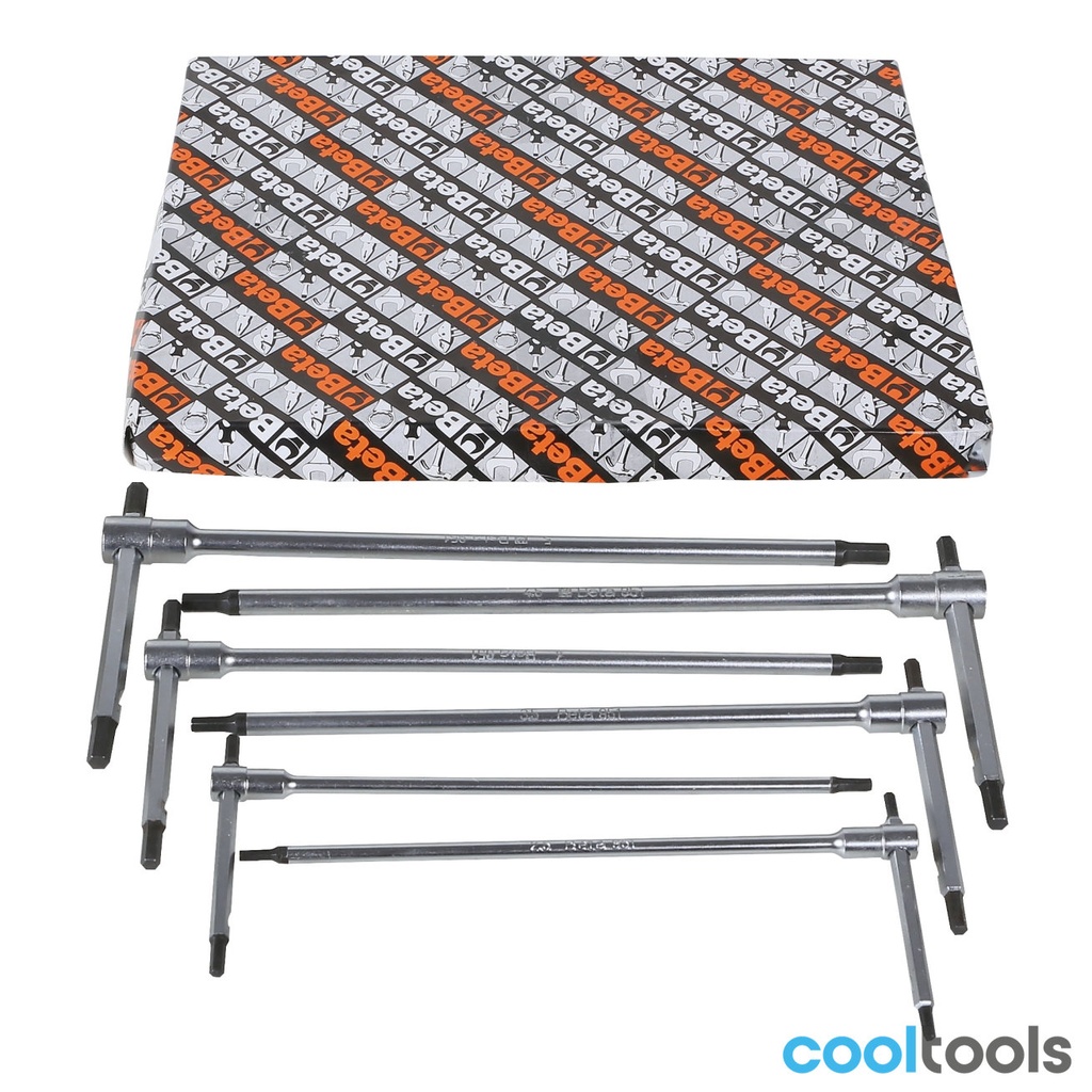 Beta 951AS/S | 6-delig set T sleutels met zeskant profi - 009510771