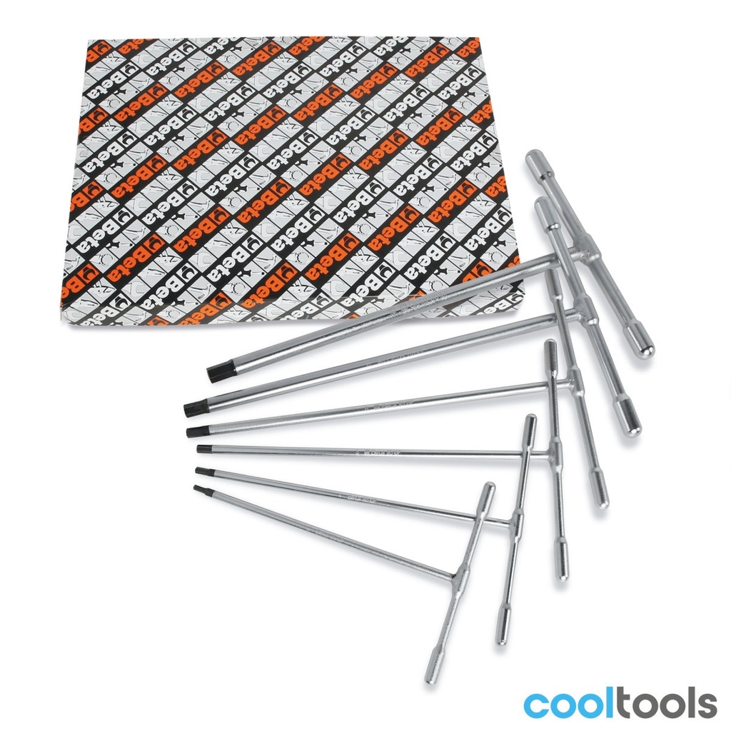 Beta 951GP/S6 | Set van 6 T-handgreepsleutels met één ze - 009511687