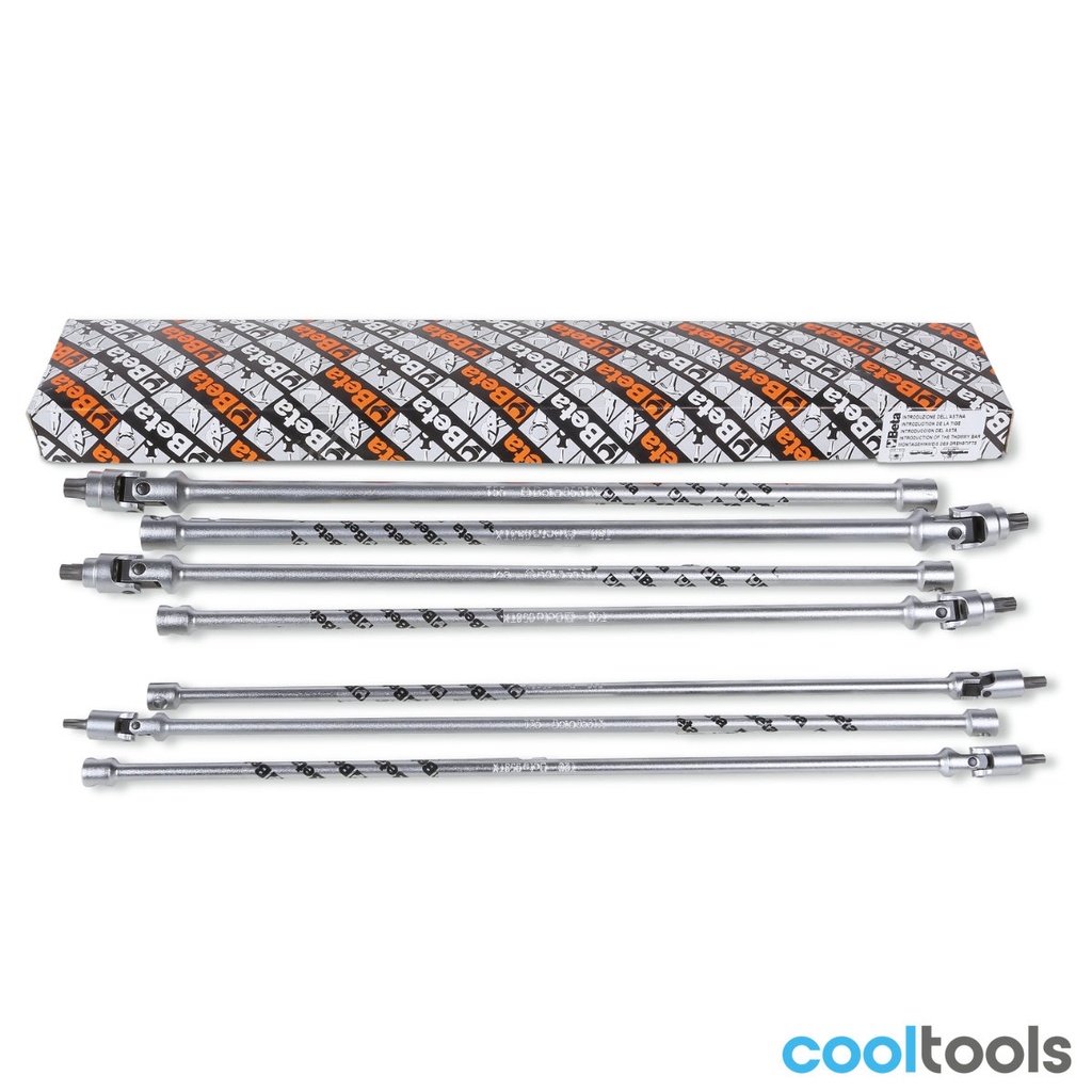 Beta 953TX/S | 8-delige set T-stiftsleutels met cardang - 009530060