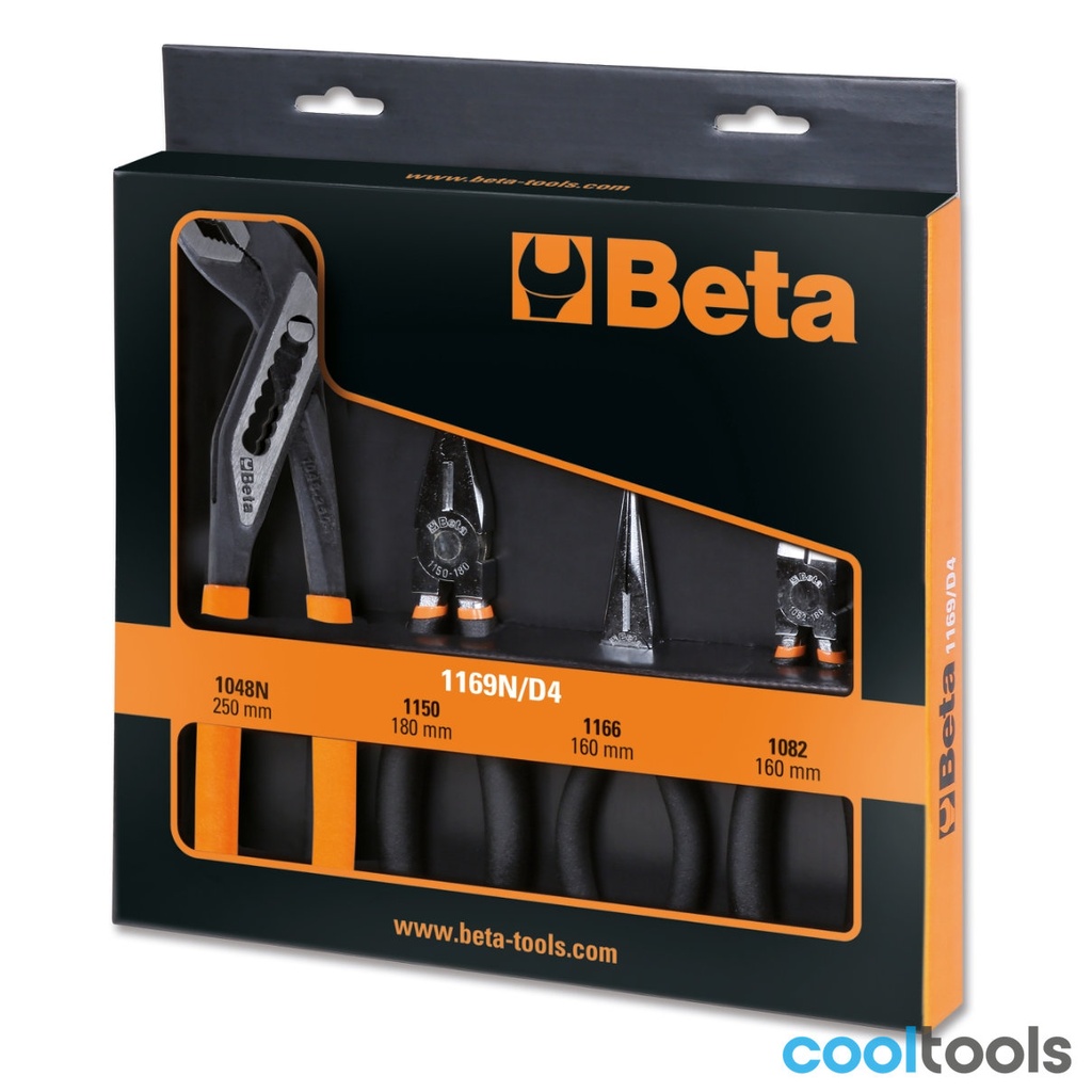Beta 1169N/D4 | 4-delig Set tangen - 011690024