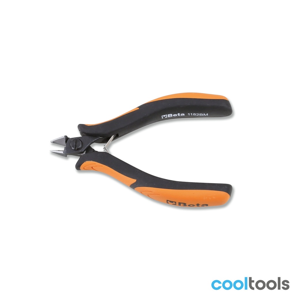 Beta 1182BM | Zijkniptang met dunne bekken en bijna vl - 011820101