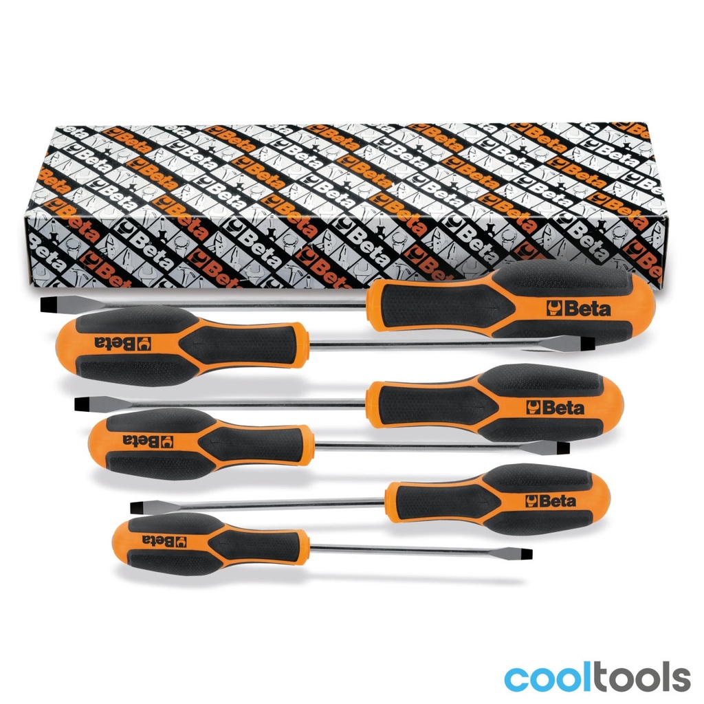 Beta 1221/S6 | Set van 6 schroevendraaiers (artikel 122 - 012210206