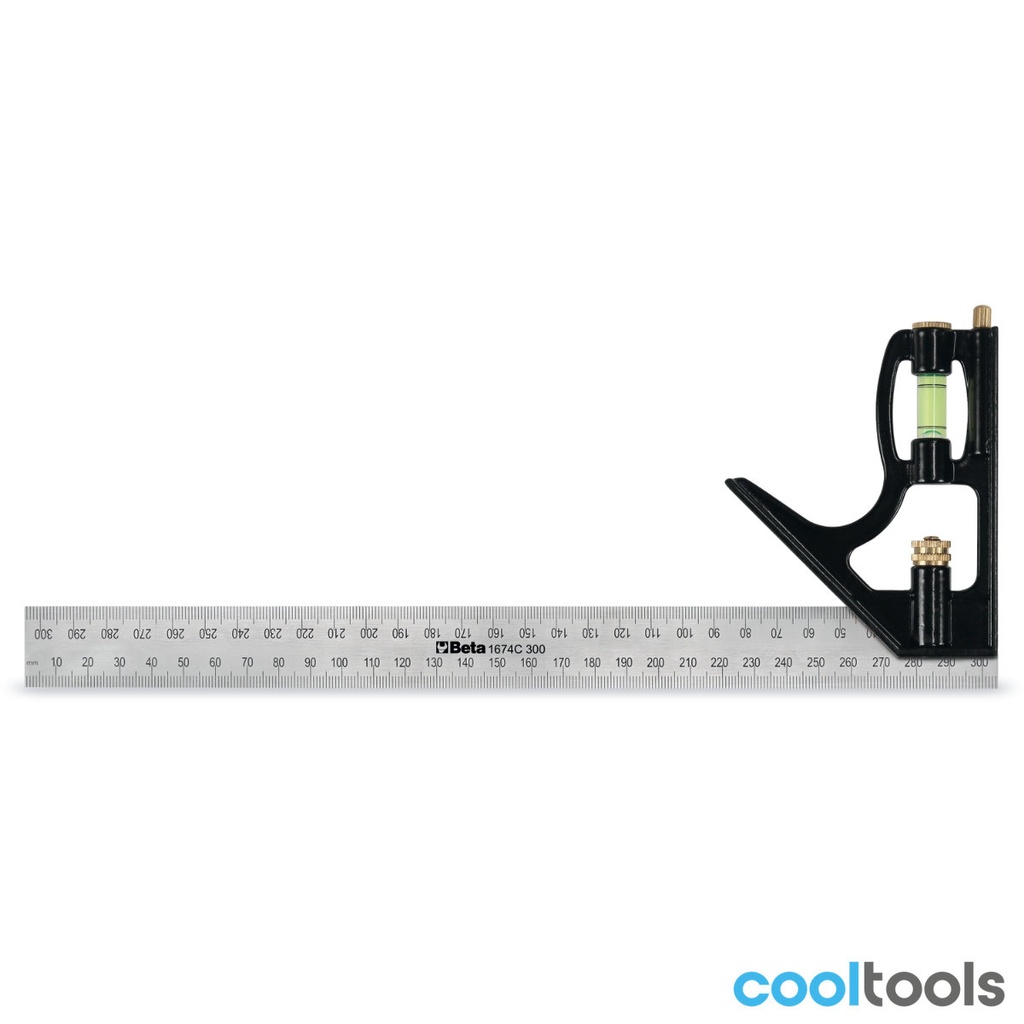 Beta 1674C | Timmermans winkelhaak met stalen oppervl - 016740230