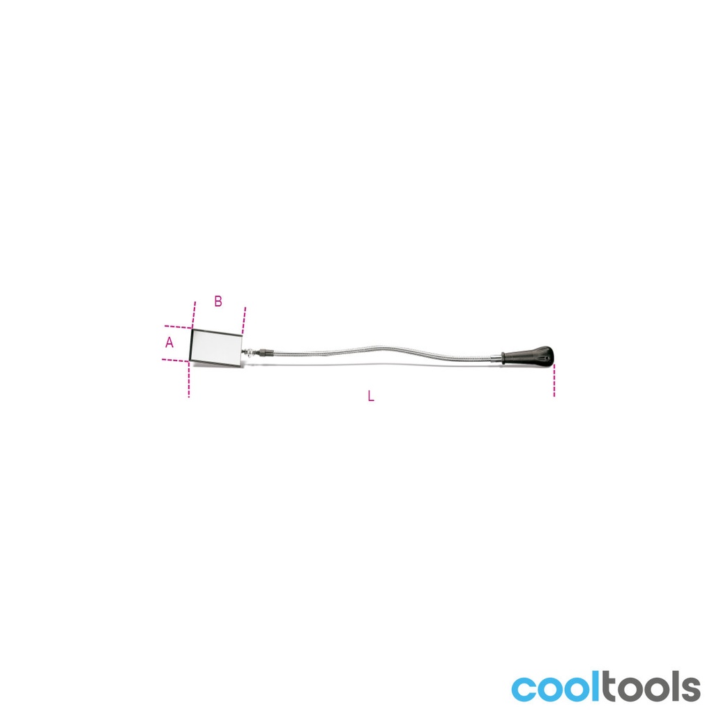 Beta 1715FL/A | Inspectiespiegel verchroomd metalen gree - 017150110