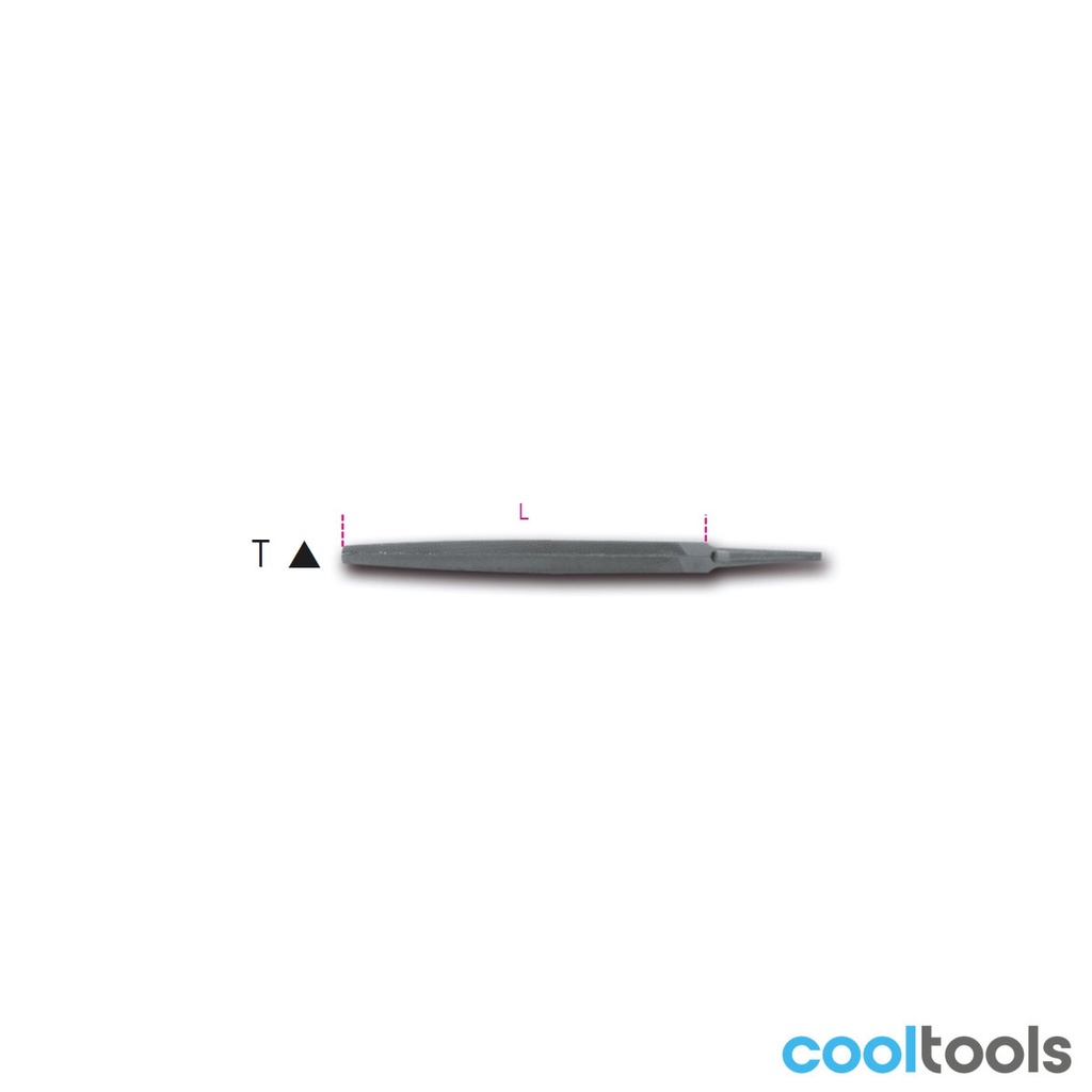 Beta 1718A...T | Driehoekige halfzoete vijlen - 017180023