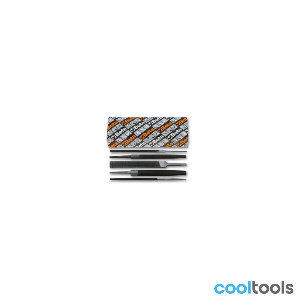 Beta 1718D6/S5 | set van 5 bastaardvijlen (art. 1718D6) - 017180130