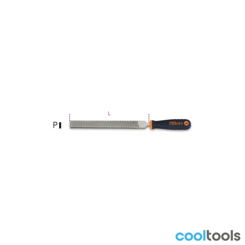 Beta 1719BM/RL | Platte rasp antislip twee componenten ha - 017190360