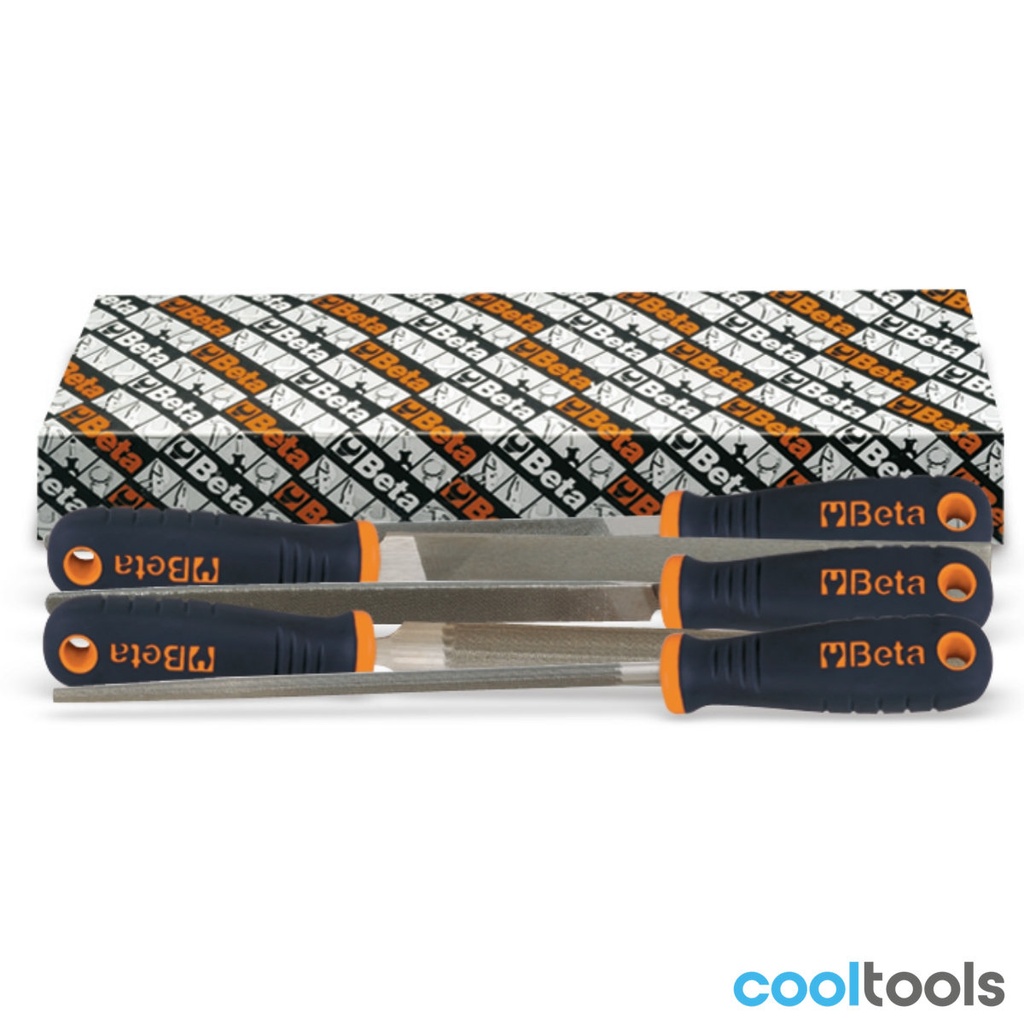 Beta 1719BMA...S5 | 5-delig set halfzoeten vijlen met handgr - 017190361