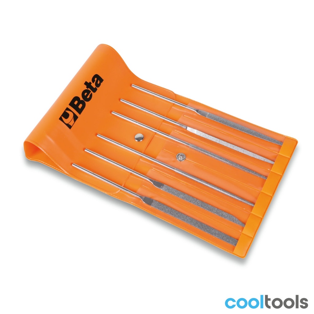 Beta 1720D/B | 6-delige set diamant naaldvijlen (art. 1 - 017200120