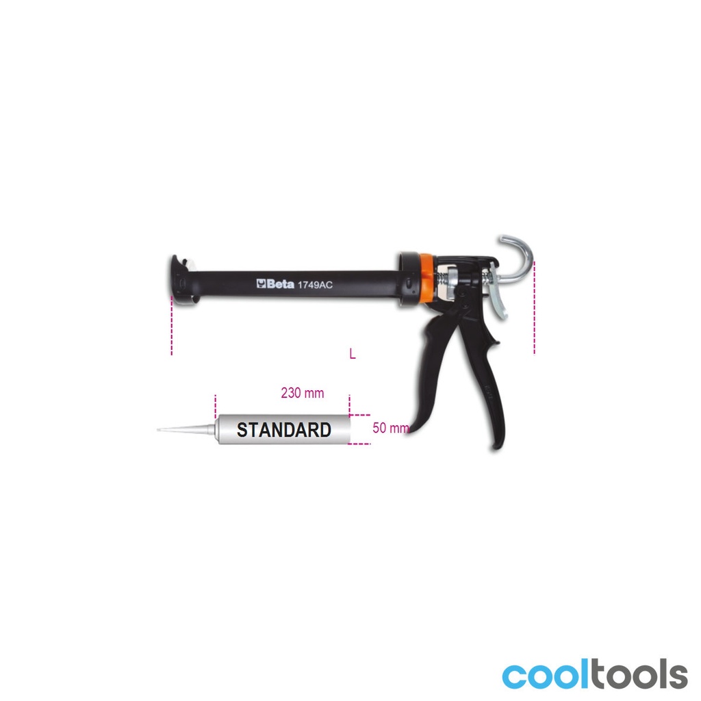 Beta 1749AC | Kitspuit voor chemische verankering - 017490005