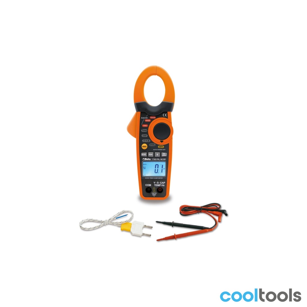Beta 1760PA/AC-DC | Digitale multimeter en ampereklem - 017600000
