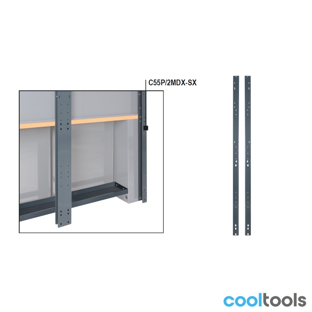 Beta C55P/2MDX-SX | Rechtse/linkse steunpalen - 055000253