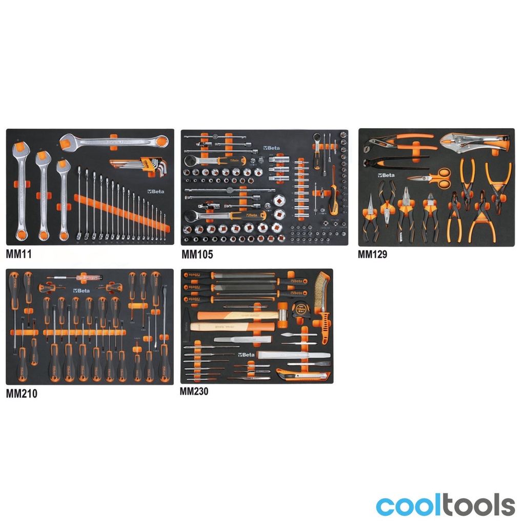 Beta 5945VUM | Assortiment van 199 gereedschappen in EV - 059451011