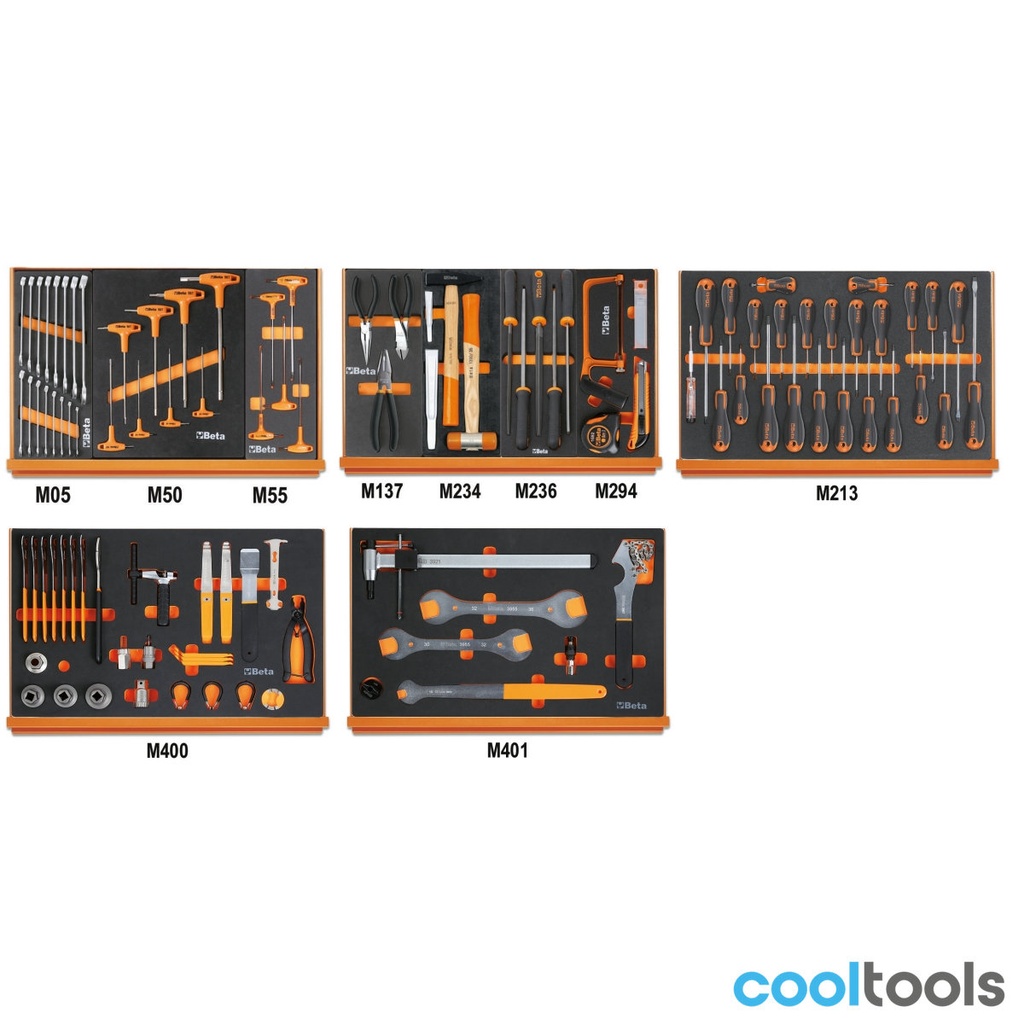 Beta 5980U/BIKE-M | Assortiment van 106 fietsgereedschappen - 059801050