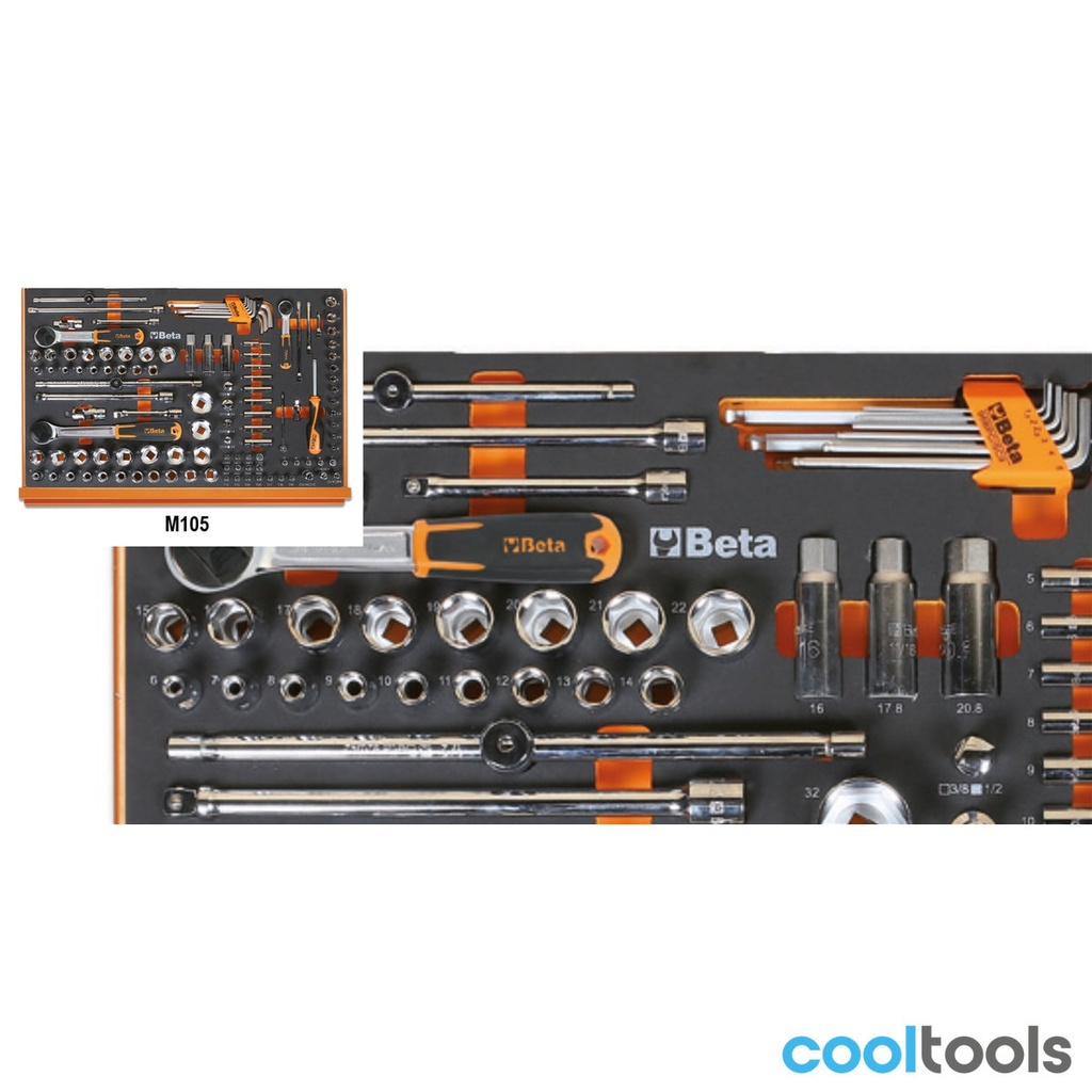 Beta 5988L/4M | 273 delig assortiment gereedschappen in  - 059881088