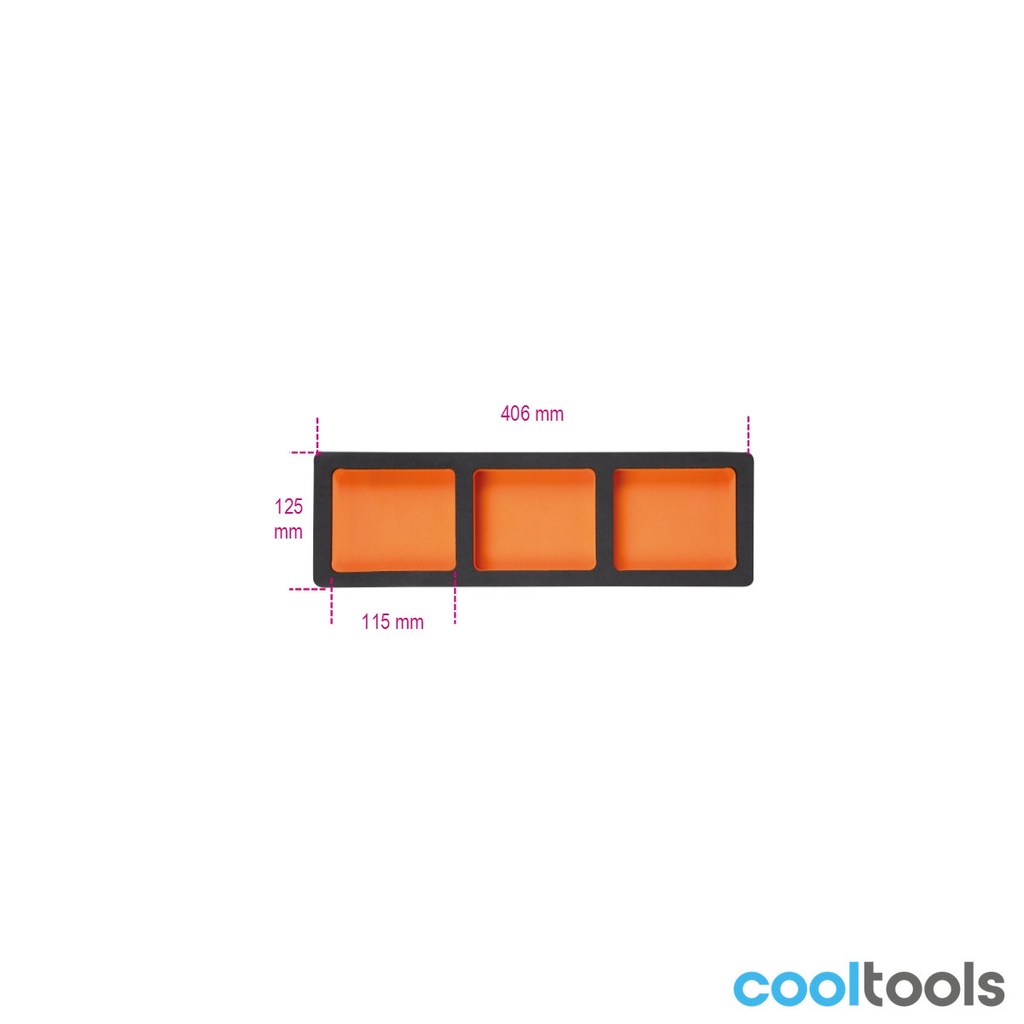 Beta VPM7 | EVA-foam module met 3 opbergvakken - 088870356