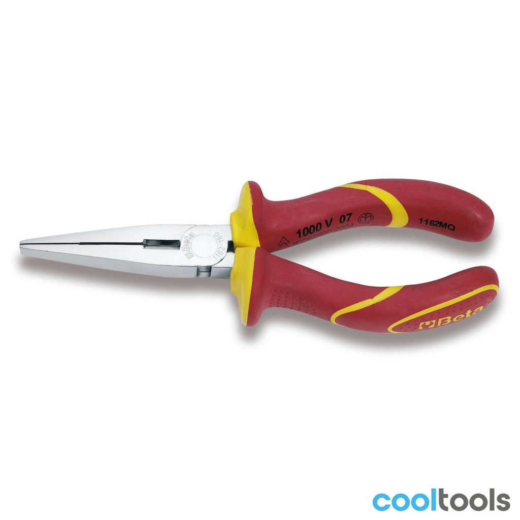 Beta 1162MQ Telefoontangen met lange platte bekken verchroomd