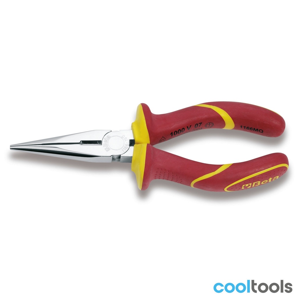 Beta 1166MQ Telefoontangen met lange halfronde bekken verchroo