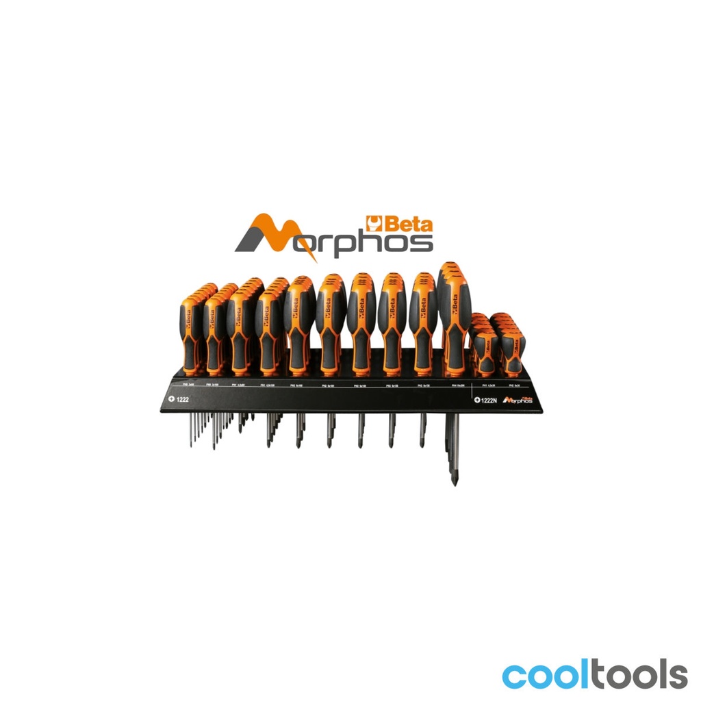 Beta 1223/E66 Wand display met 66 schroevendraaiers